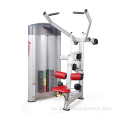 Styrka utrustning stift laddad lat pulldown -maskin